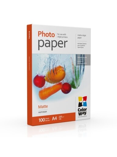 Photo Paper | PM220100A4 | Matte | White | 220 g/m² | A4
