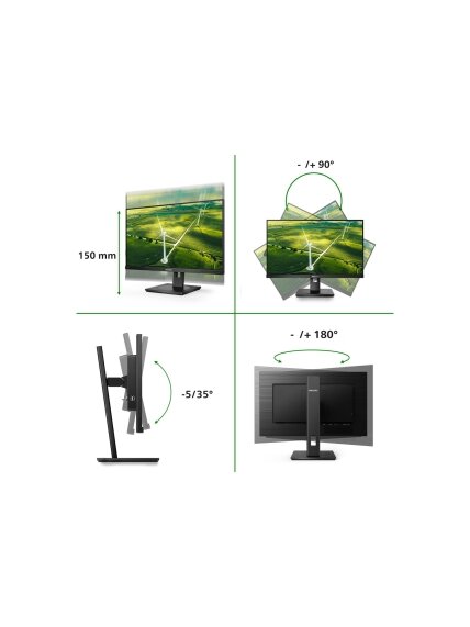 Philips | 272B1G/00 | 27 " | IPS | 16:9 | 75 Hz | 4 ms | 1920 x 1080 pixels | 250 cd/m² | HDMI ports quantity 1 | Black 2 Philips | 272B1G/00 | 27 " | IPS | 16:9 | 75 Hz | 4 ms | 1920 x 1080 pixels | 250 cd/m² | HDMI ports quantity 1 | Black 2