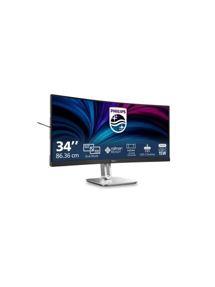 PHILIPS 34B2U5900C/00 34" DUAL Mode Curved Business monitor 21:9/5120x2160/350cdm2/2ms/DP HDMI USB-C | Philips | 34B2U5900C/00 | 34 " | VA | 21:9 | 120 Hz | 2 ms | 5120 x 2160 pixels | 450 cd/m² | HDMI ports quantity 2 2 PHILIPS 34B2U5900C/00 34" DUAL Mode Curved Business monitor 21:9/5120x2160/350cdm2/2ms/DP HDMI USB-C | Philips | 34B2U5900C/00 | 34 " | VA | 21:9 | 120 Hz | 2 ms | 5120 x 2160 pixels | 450 cd/m² | HDMI ports quantity 2 2