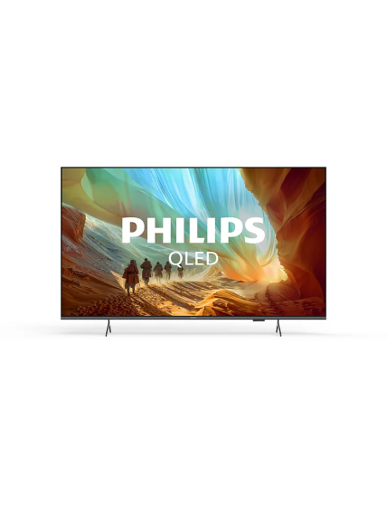 Philips 4K QLED TV | 43PQS7801/12 | 43 | Smart TV | Titan OS | UHD | Black