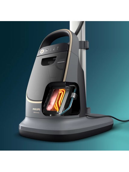 Philips 8500 Series All-in-One Ironing Solution | AIS8540/80 | Stand Steamer | 2200 W | 1.2 L | 90 g/min | Dark slate/Gold 5 Philips 8500 Series All-in-One Ironing Solution | AIS8540/80 | Stand Steamer | 2200 W | 1.2 L | 90 g/min | Dark slate/Gold 5