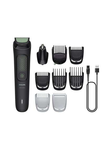 Philips All-in-One Hair Trimmer | MG3945/15 3000 Series | Cordless | Number of length steps 12 | Black Philips All-in-One Hair Trimmer | MG3945/15 3000 Series | Cordless | Number of length steps 12 | Black