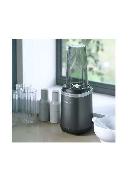Philips Blender | HR2767/00 | Tabletop | 1000 W | Jar material Plastic | Jar capacity 0.3 + 0.5 + 0.7 L | Ice crushing | Black 2