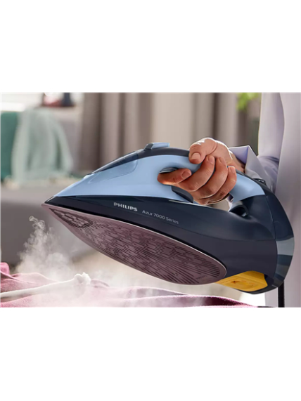 Philips DST7041/20 | Steam Iron | 2800 W | Water tank capacity 300 ml | Continuous steam 50 g/min | Steam boost performance 250 g/min | Blue 5 Philips DST7041/20 | Steam Iron | 2800 W | Water tank capacity 300 ml | Continuous steam 50 g/min | Steam boost performance 250 g/min | Blue 5