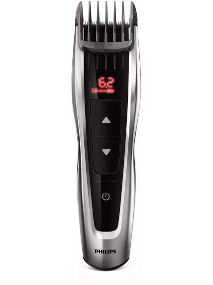 Philips | Hair clipper Series 9000 | HC9420/15 | Cordless or corded | Number of length steps 60 | Black/Silver 2