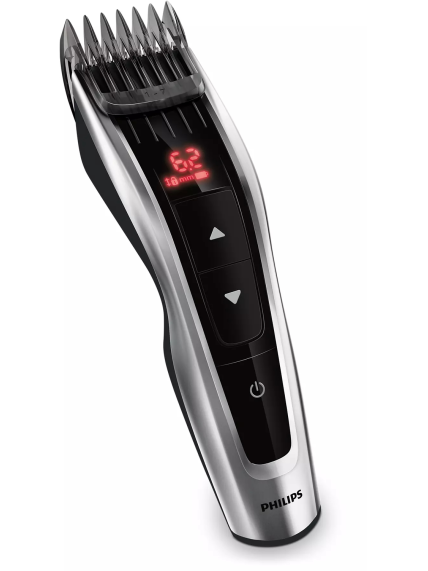 Philips | Hair clipper Series 9000 | HC9420/15 | Cordless or corded | Number of length steps 60 | Black/Silver 5