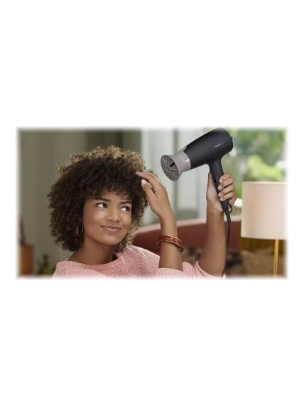 Philips | Hair Dryer | BHD341/10 | 2100 W | Number of temperature settings 6 | Ionic function | Light purple 3 Philips | Hair Dryer | BHD341/10 | 2100 W | Number of temperature settings 6 | Ionic function | Light purple 3