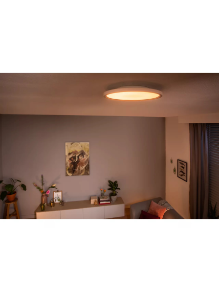 Philips Hue Aurelle Around Panel Light, White | 2200-6500 Hue White Ambiance 4