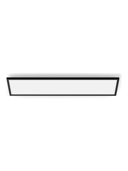 Philips Hue Aurelle rectangular panel light, Black, 120 x 30 cm | 2200-6500 Hue White Ambiance Philips Hue Aurelle rectangular panel light, Black, 120 x 30 cm | 2200-6500 Hue White Ambiance