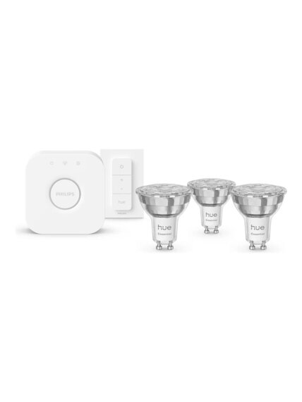 Philips Hue E WCA 345 GU10 3kit SW EU | GU10 | 4.7 W | 16 million colors, White and colored light