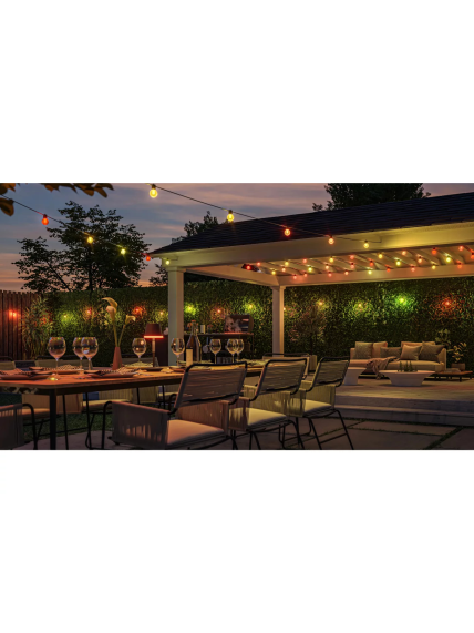 Philips Hue Festavia Globe Outdoor Fairy Lights, 21 m | 30 W 7 Philips Hue Festavia Globe Outdoor Fairy Lights, 21 m | 30 W 7
