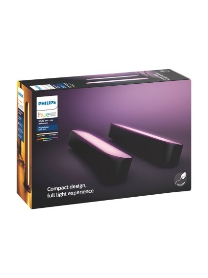 Philips Hue | Lightbar Twin Pack | Hue Play | 42 W | 2000-6500 Hue White Color Ambiance 6 Philips Hue | Lightbar Twin Pack | Hue Play | 42 W | 2000-6500 Hue White Color Ambiance 6