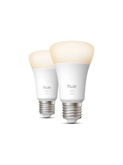 Philips Hue W 810 A60 2P EU | E27 | 7 W | Warm white to cool white light | Bluetooth, Zigbee Philips Hue W 810 A60 2P EU | E27 | 7 W | Warm white to cool white light | Bluetooth, Zigbee