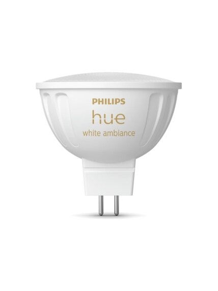 Philips Hue WA 12V MR16 | GU5.3 | 5.1 W | Warm to cool white light Philips Hue WA 12V MR16 | GU5.3 | 5.1 W | Warm to cool white light