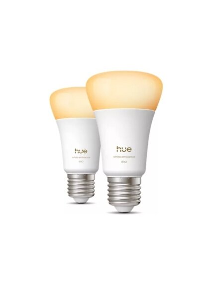 Philips Hue WA 810 A60 2P EU | E27 | 6 W | White and colour light | Bluetooth and Zigbee Philips Hue WA 810 A60 2P EU | E27 | 6 W | White and colour light | Bluetooth and Zigbee