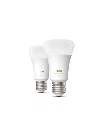 Philips Hue WA 810 A60 2P EU | E27 | 6 W | White and colour light | Bluetooth and Zigbee 1 Philips Hue WA 810 A60 2P EU | E27 | 6 W | White and colour light | Bluetooth and Zigbee 1