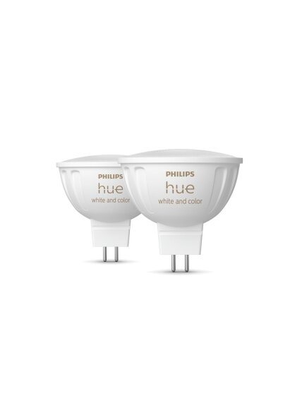 Philips Hue WCA 6.3W 12V MR16, 2pcs | GU5.3 1 Philips Hue WCA 6.3W 12V MR16, 2pcs | GU5.3 1