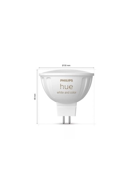 Philips Hue WCA 6.3W 12V MR16, 2pcs | GU5.3 2