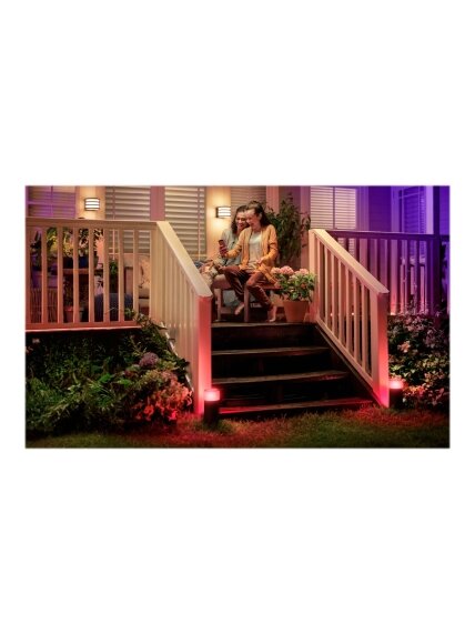 Philips Hue WCA Calla Outdoor Bollard, Black | 8 W | 2000-6500 Hue White Colour Ambiance 8 Philips Hue WCA Calla Outdoor Bollard, Black | 8 W | 2000-6500 Hue White Colour Ambiance 8