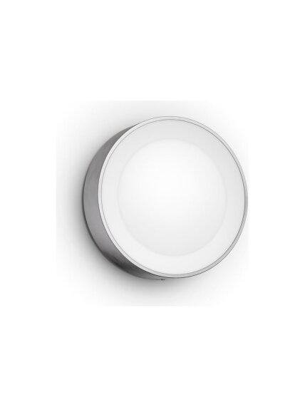 Philips Hue WCA Daylo Outdoor Wall Lantern, Inox | 15 W | 2000-6500 Hue White Colour Ambiance Philips Hue WCA Daylo Outdoor Wall Lantern, Inox | 15 W | 2000-6500 Hue White Colour Ambiance