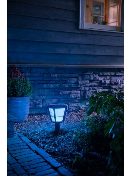 Philips Hue WCA Econic Outdoor Pedestal Lantern | 15 W | 2000-6500 Hue White Colour Ambiance 6 Philips Hue WCA Econic Outdoor Pedestal Lantern | 15 W | 2000-6500 Hue White Colour Ambiance 6