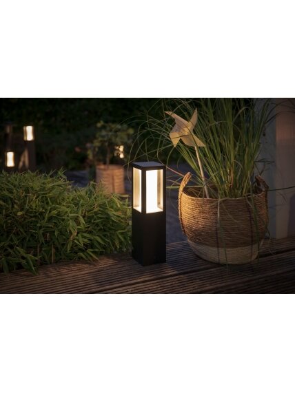 Philips Hue WCA Impress Outdoor Pedestal Lantern | 8 W | 2000-6500 Hue White Colour Ambiance 8 Philips Hue WCA Impress Outdoor Pedestal Lantern | 8 W | 2000-6500 Hue White Colour Ambiance 8