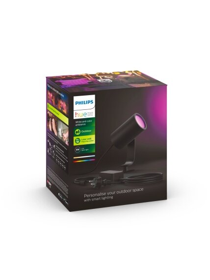 Philips Hue WCA Lily Outdoor Spot Light Base 24V | 8 W | 2200-6500 BBL CCT range 3 Philips Hue WCA Lily Outdoor Spot Light Base 24V | 8 W | 2200-6500 BBL CCT range 3