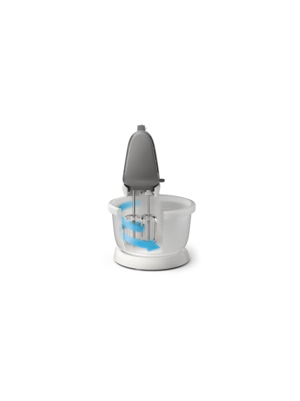Philips | Mixer | HR3745/00 Series 5000 | Hand Mixer | 450 W | Number of speeds 5 | Turbo mode | White 4 Philips | Mixer | HR3745/00 Series 5000 | Hand Mixer | 450 W | Number of speeds 5 | Turbo mode | White 4