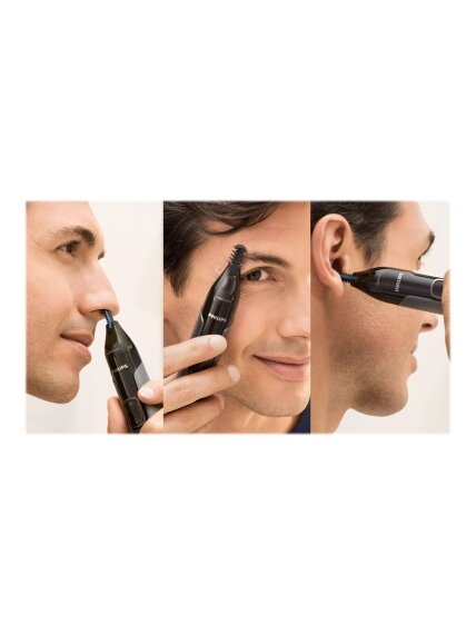 Philips | Nose, Ear and Eyebrow Trimmer | NT3650/16 | Nose, ear and eyebrow trimmer | Grey 9