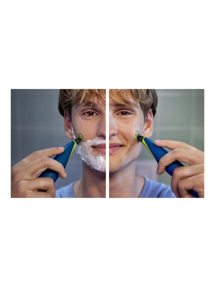 Philips | Replaceable blade (2 pcs) | QP225/50 OneBlade | Black/Green 5