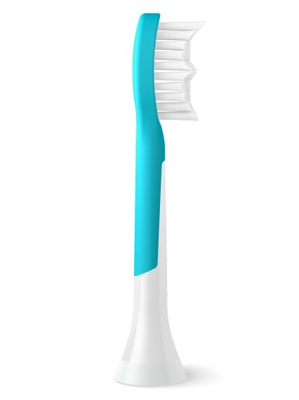 Philips | Replacement brush heads | HX6044/90 Sonicare For Kids7+ | Heads | For kids | Number of brush heads included 4 | White/Blue 4 Philips | Replacement brush heads | HX6044/90 Sonicare For Kids7+ | Heads | For kids | Number of brush heads included 4 | White/Blue 4