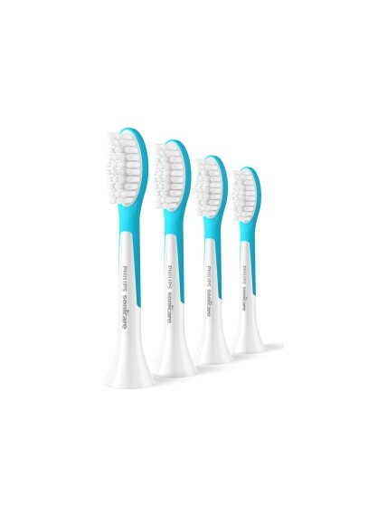 Philips | Replacement brush heads | HX6044/90 Sonicare For Kids7+ | Heads | For kids | Number of brush heads included 4 | White/Blue Philips | Replacement brush heads | HX6044/90 Sonicare For Kids7+ | Heads | For kids | Number of brush heads included 4 | White/Blue