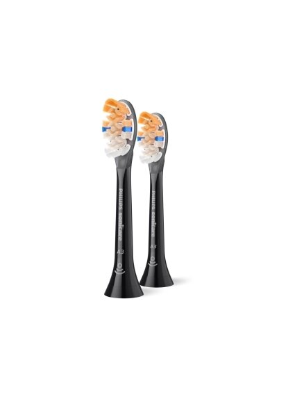 Philips | Replacement brush heads | HX9092/88 Sonicare Premium All-in-One | Heads | For adults | Number of brush heads included 2 | Black