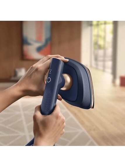 Philips Steam Iron with Soft Board | OneTurn GC215/20 | Steam Iron | 1800 W | Water tank capacity 200+300 ml | Continuous steam 45 g/min | Steam boost performance 90 g/min | Blue 4 Philips Steam Iron with Soft Board | OneTurn GC215/20 | Steam Iron | 1800 W | Water tank capacity 200+300 ml | Continuous steam 45 g/min | Steam boost performance 90 g/min | Blue 4