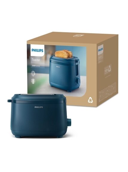 Philips | Toaster | HD2511/70 3000 series | Power 830 W | Number of slots 2 | Housing material Plastic 3