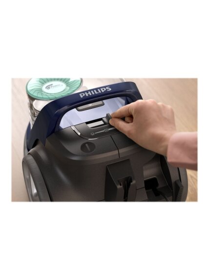 Philips | Vacuum cleaner | PowerPro Active FC9556/09 | Bagless | Power 900 W | Dust capacity 1.5 L | Blue 7