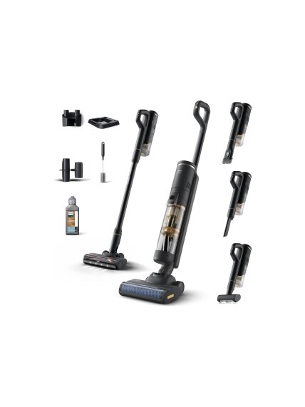 Philips Vacuum cleaner | XW7264/11 AquaTrio 7000 series | Cordless operating | Handstick | Washing function | 160 W | 21.6 V | Black Philips Vacuum cleaner | XW7264/11 AquaTrio 7000 series | Cordless operating | Handstick | Washing function | 160 W | 21.6 V | Black