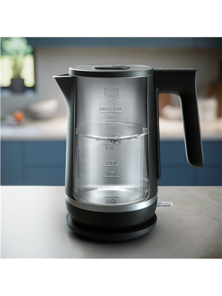Philips Double Walled Kettle | HD9395/90 | Electric | 2200 W | 1.7 L | Stainless steel/Plastic | 360° rotational base | Black 4