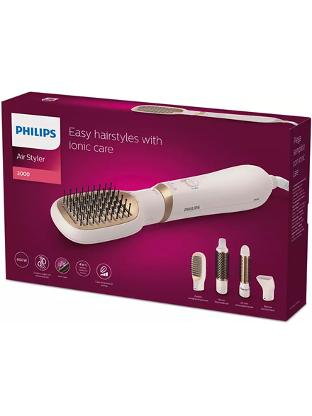Philips | Hair Styler | BHA310/00 3000 Series | Warranty 24 month(s) | Ion conditioning | Number of heating levels 3 | 800 W | Pink 6