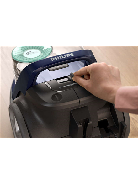 Philips | Vacuum cleaner | PowerPro Active FC9556/09 | Bagless | Power 900 W | Dust capacity 1.5 L | Blue 2 Philips | Vacuum cleaner | PowerPro Active FC9556/09 | Bagless | Power 900 W | Dust capacity 1.5 L | Blue 2