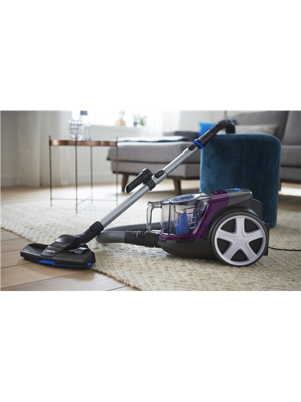 Philips | Vacuum cleaner | PowerPro Compact FC9333/09 | Bagless | Power 650 W | Dust capacity 1.5 L | Purple 2