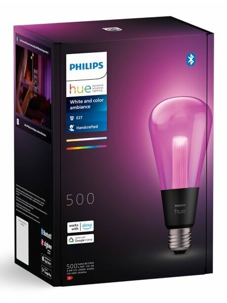 Philips Hue WCA Lightguide ST72 | E27 | 6.8 W | White and colour light 3