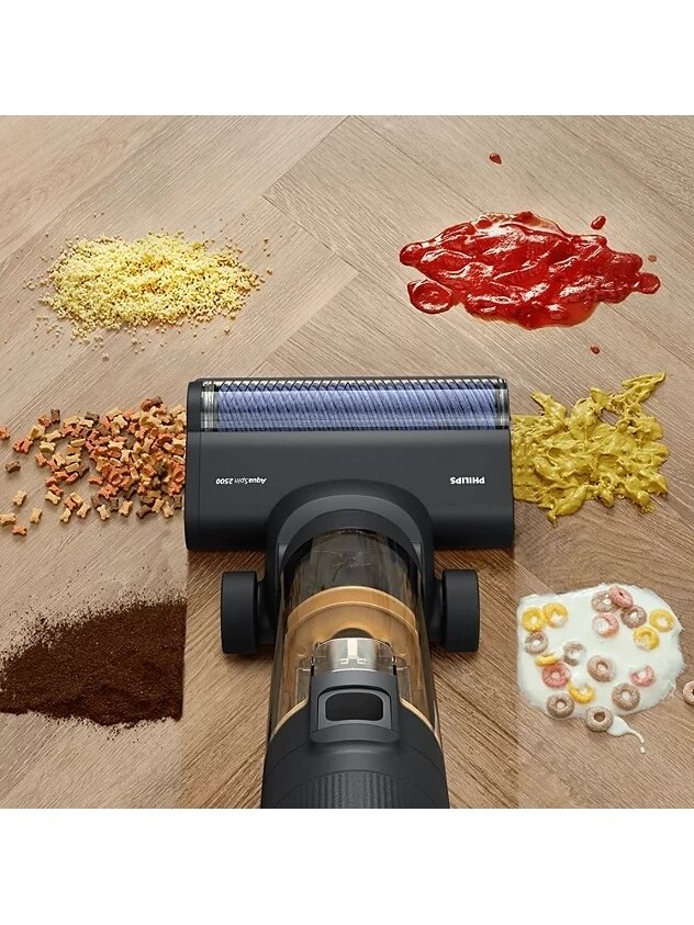 Philips Vacuum cleaner | XW7264/11 AquaTrio 7000 series | Cordless operating | Handstick | Washing function | 160 W | 21.6 V | Black 7 Philips Vacuum cleaner | XW7264/11 AquaTrio 7000 series | Cordless operating | Handstick | Washing function | 160 W | 21.6 V | Black 7
