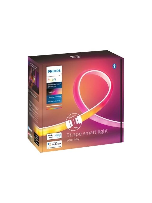 Philips Hue | Lightstrip Extension | Hue Gradient Lightstrip 1m Extension | White and colored light 1 Philips Hue | Lightstrip Extension | Hue Gradient Lightstrip 1m Extension | White and colored light 1
