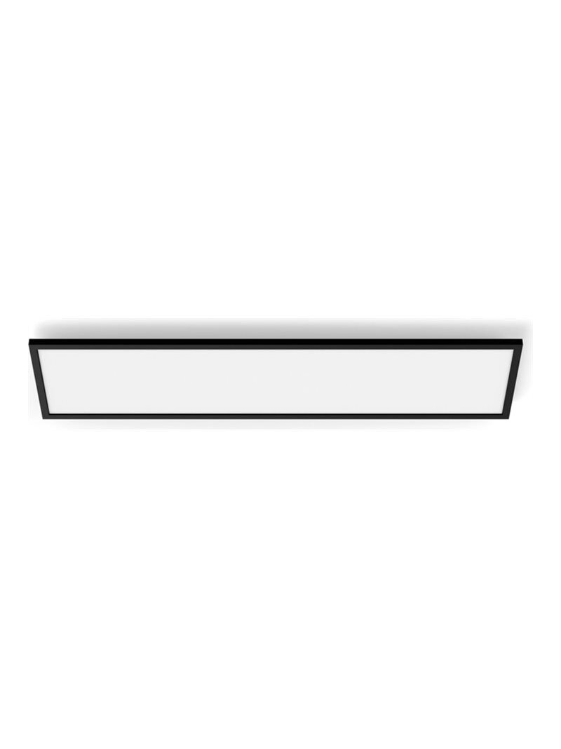 Philips Hue Aurelle rectangular panel light, Black, 120 x 30 cm | 2200-6500 Hue White Ambiance Philips Hue Aurelle rectangular panel light, Black, 120 x 30 cm | 2200-6500 Hue White Ambiance