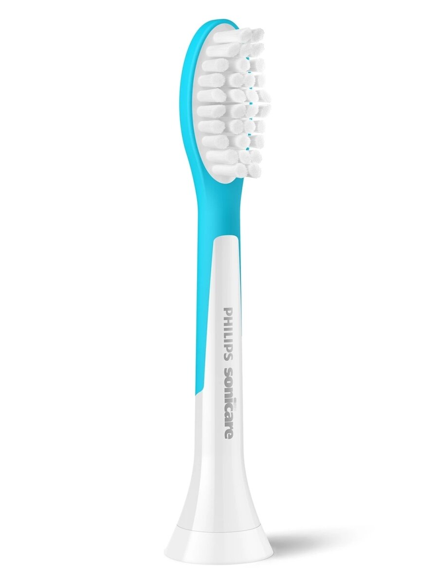 Philips | Replacement brush heads | HX6044/90 Sonicare For Kids7+ | Heads | For kids | Number of brush heads included 4 | White/Blue 2 Philips | Replacement brush heads | HX6044/90 Sonicare For Kids7+ | Heads | For kids | Number of brush heads included 4 | White/Blue 2