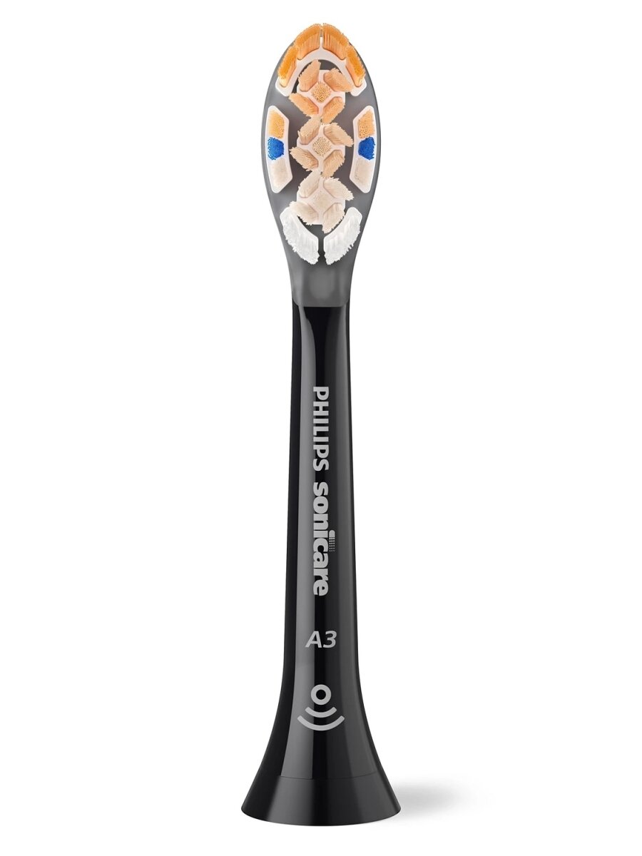Philips | Replacement brush heads | HX9092/88 Sonicare Premium All-in-One | Heads | For adults | Number of brush heads included 2 | Black 1