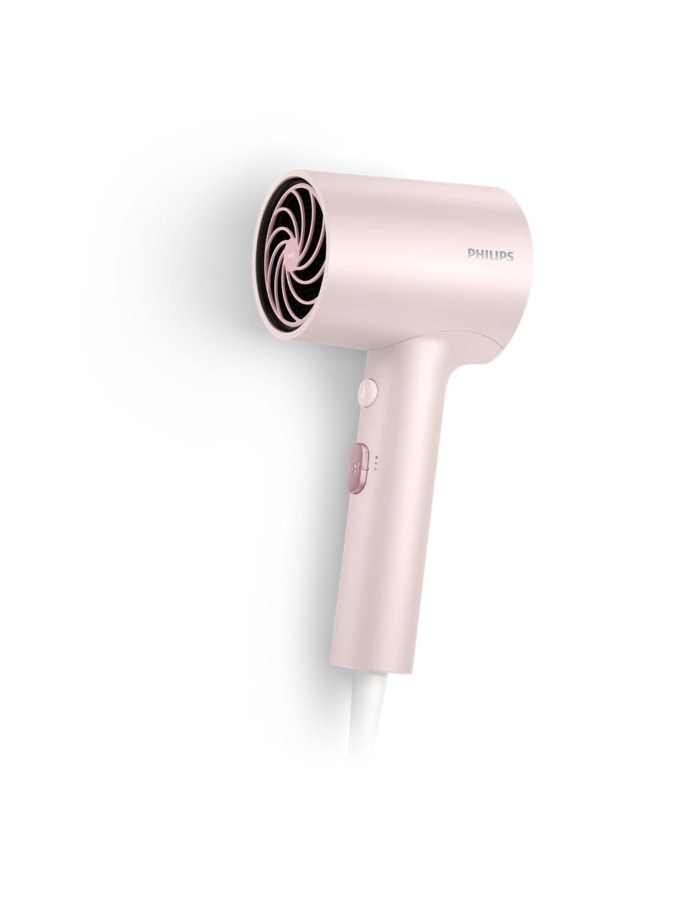 Philips | Hair dryer | BHD321/50 3000 Series | 1600 W | Number of temperature settings 2 | Ionic function | Pink 1