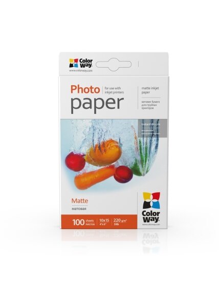 PM2201004R | Matte Photo Paper | White | 220 g/m² | 10 x 15 cm PM2201004R | Matte Photo Paper | White | 220 g/m² | 10 x 15 cm