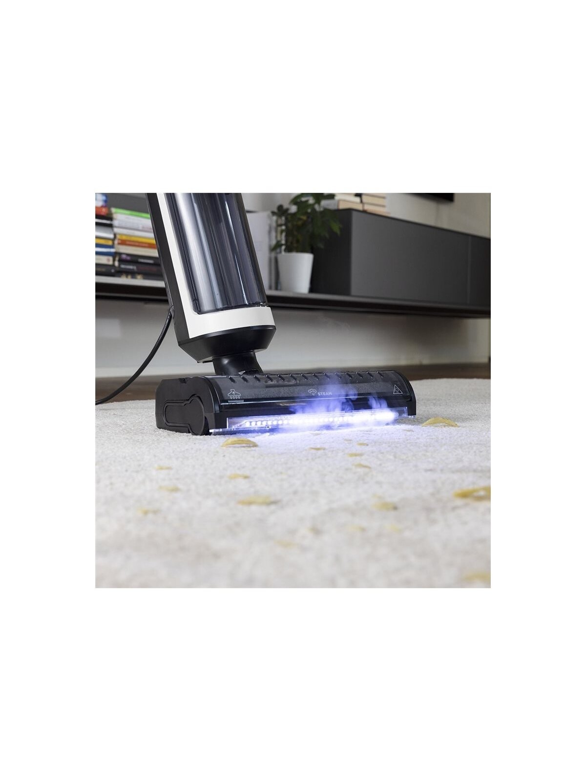 Polti Corded Steam Cleaner | RollySteam WD10 | Power 750 W | Water tank capacity 0.6 L | White/Black 9 Polti Corded Steam Cleaner | RollySteam WD10 | Power 750 W | Water tank capacity 0.6 L | White/Black 9